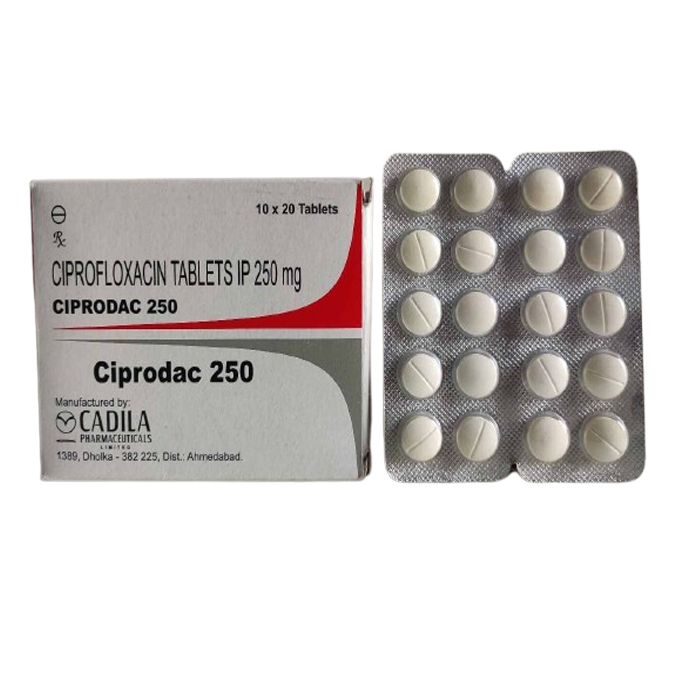 Ciprodac 250 Mg tablets