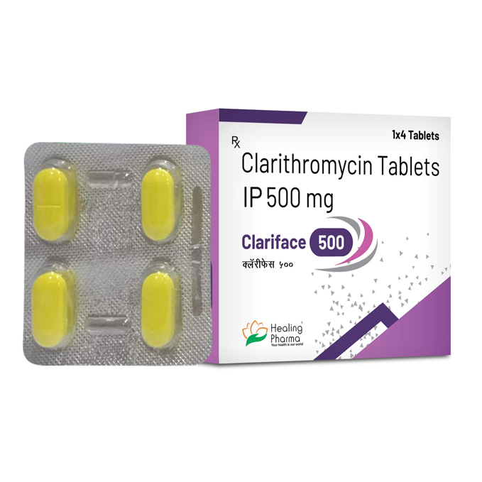 Clariface 500 Mg tablets