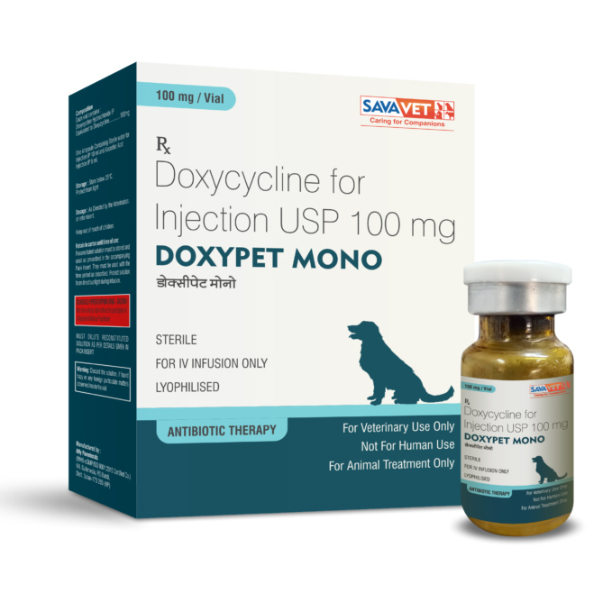 Doxypet Mono 100 Mg Inj