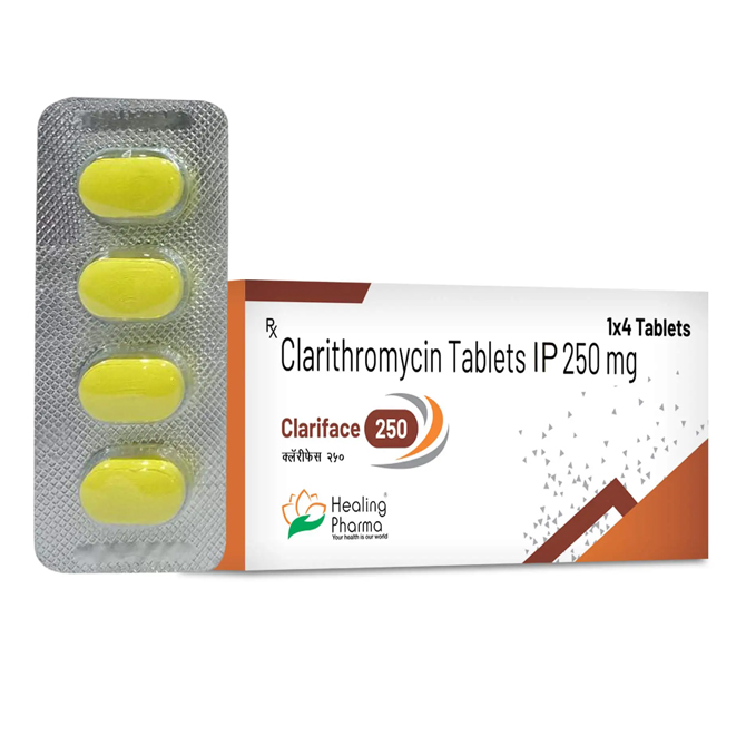 Clariface - 250 mg tablets